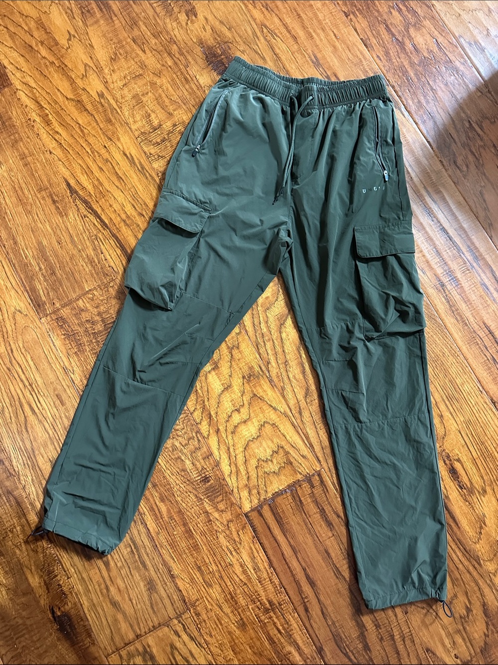 YoungLA Olive Cargo Joggers - Utility Pocket Pants